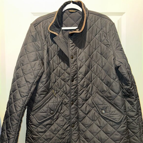 Barbour Jacket Navy Size L - Picture 1 of 3